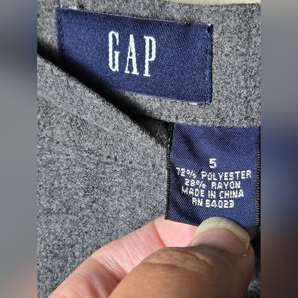 Vintage Y2K Gap Girl's Embroidered Whimsy Cottagecore Winter Twirl Skirt, Size 5 - Picture 3 of 3